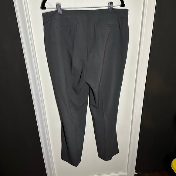 Bar III Women's Gray Classic Business Career Straight Pants Size 14 Work Office - Picture 4 of 7